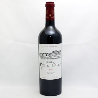 トップ Chateau Pontet Canetシャトー・ポンテ・カネ 2009年 ワイン